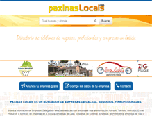 Tablet Screenshot of paxinaslocais.com